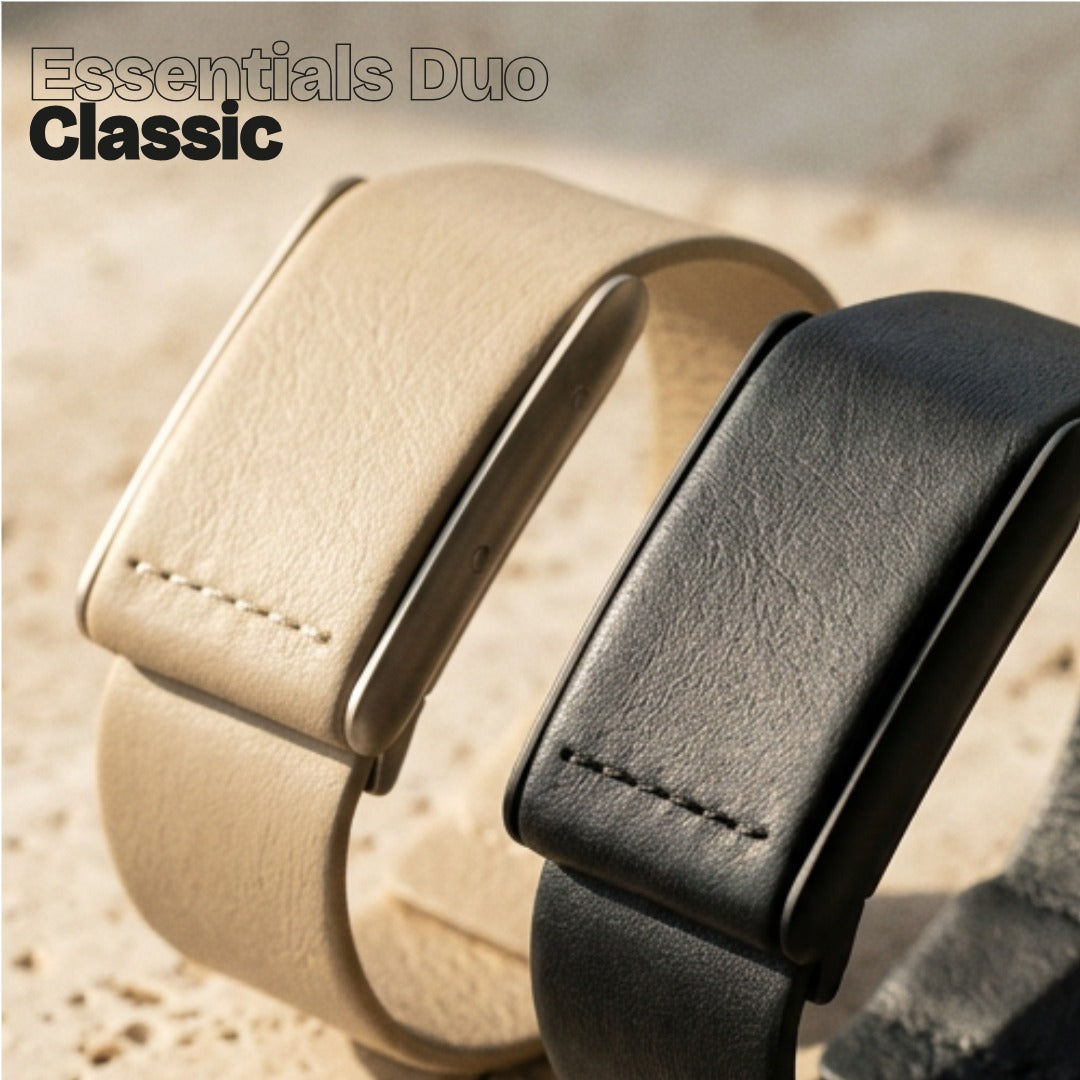 Ecoband · The Essentials Combo Classic  — Black & Sand